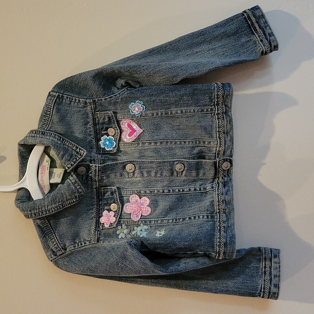 Genuine kids,  denim jacket girls size 4T
